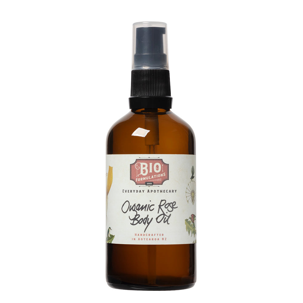 Organic Rose Body Oil