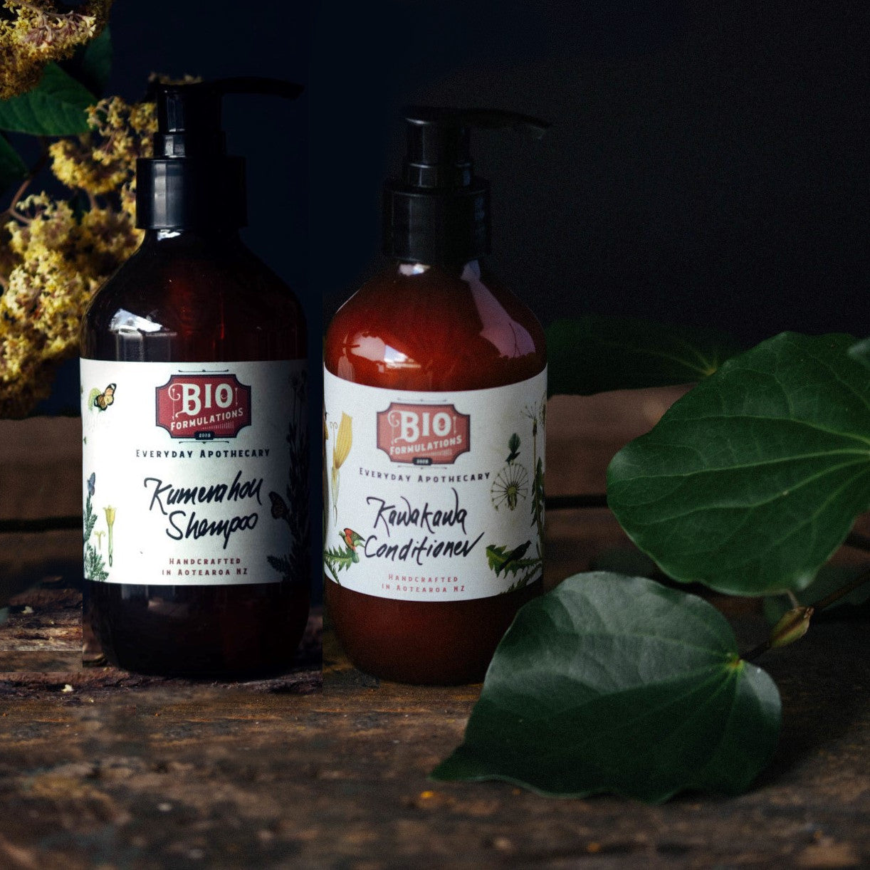 Kumerahou Shampoo & Kawakawa Conditioner Bundle